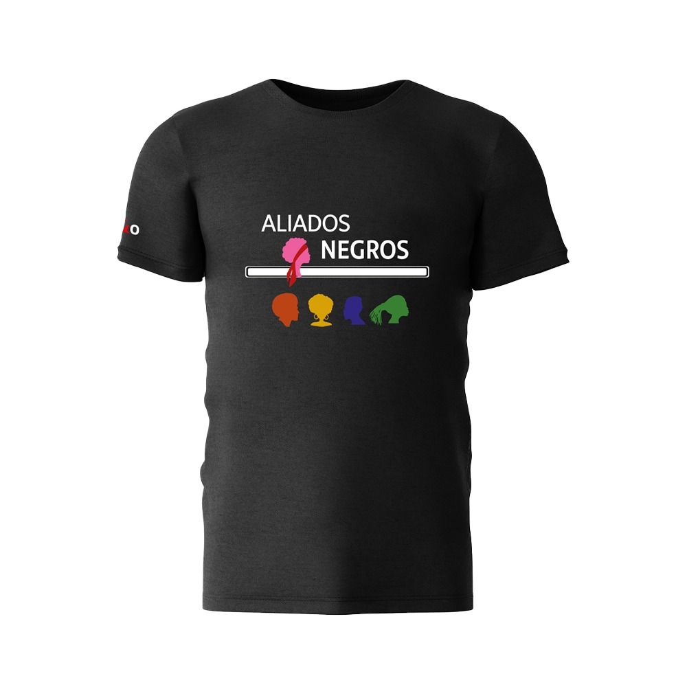 F1rst - Camiseta Preta Aliados Negros