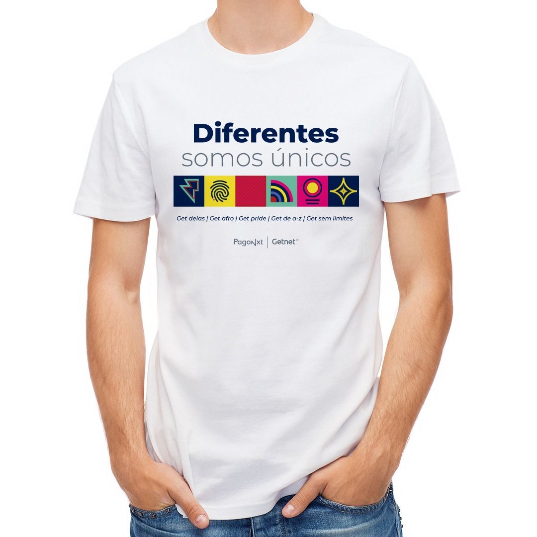 Camiseta Diversidade - Getnet