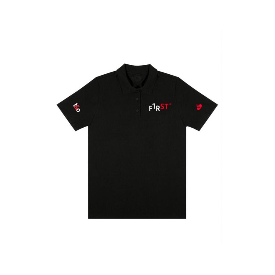 F1RST - Polo Preta Masculina