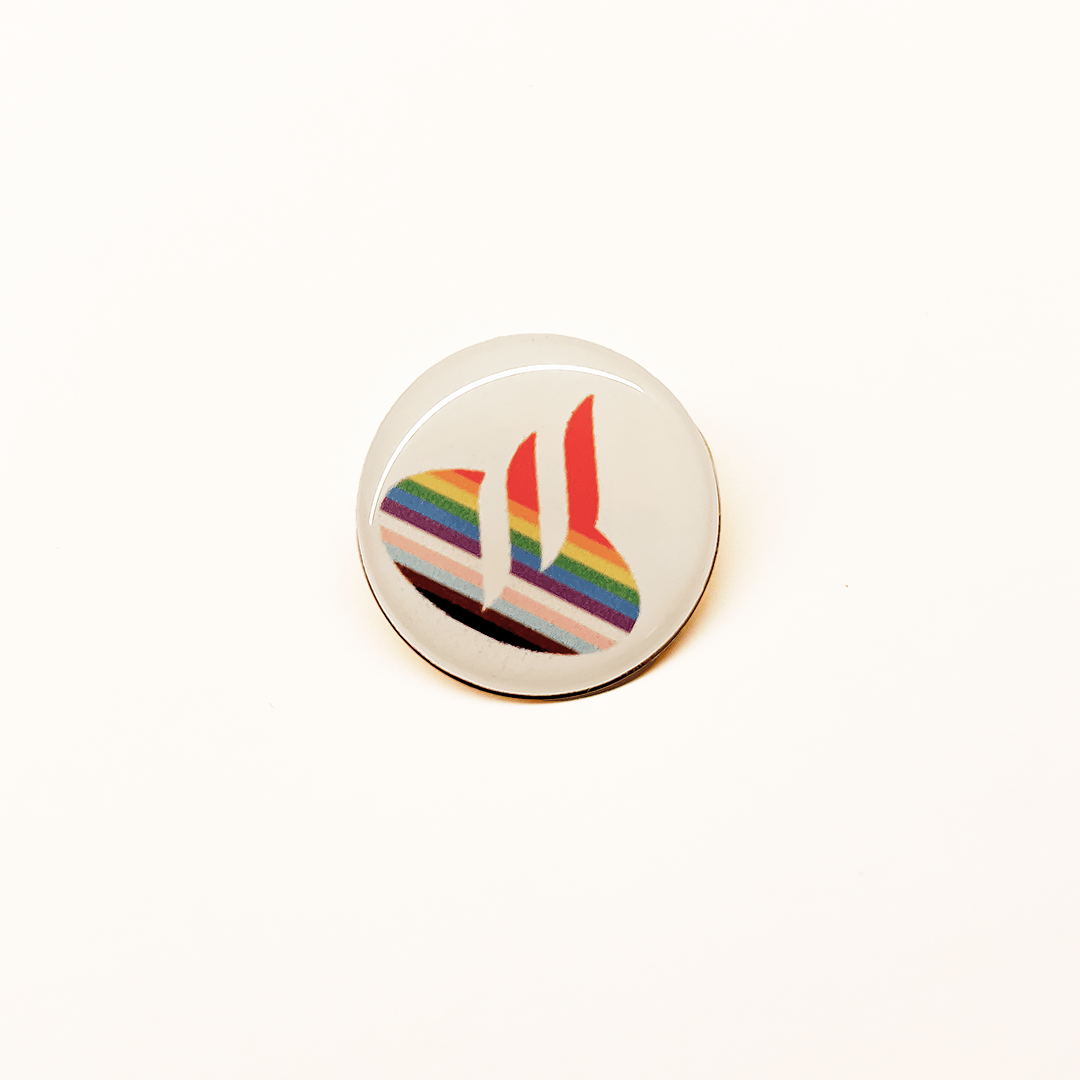 LGBT - Pin de Resina Logo Santander